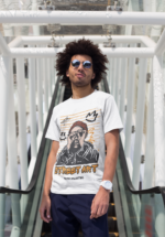 Street Art Graphic Oversized T-Shirt for Men