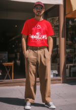 Innocent Graffiti Graphic Oversized T-Shirt for Men - Image 2
