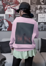 "Cinematic Solitude" Aesthetic Graphic Premium Sweatshirt - Image 2