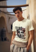 Feeling Empty Graphic Oversized T-Shirt for Men