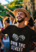 Own the Street Graphic Oversized T-Shirt for Men