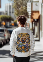 Saiyan Warriors Graphic Sweatshirt for Men
