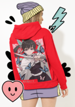 "Demon Slayer" Kanao Tsuyuri Butterfly Graphic Premium Hoodie - Image 4