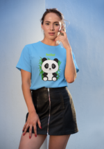 Hello Panda Graphic T-Shirt for Women - Image 7