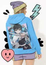 "Demon Slayer" Kanao Tsuyuri Butterfly Graphic Premium Hoodie - Image 6