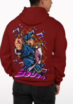 Joestar Power Pose Anime Hoodie - Image 2