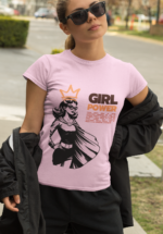 Girl Power Graphic T-Shirt for Women - Image 2