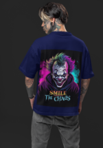 Smile Chaos Oversized T-Shirt - Image 2