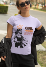 Girl Power Graphic T-Shirt for Women - Image 3