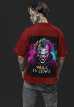Smile Chaos Oversized T-Shirt - Image 3