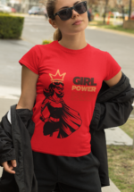 Girl Power Graphic T-Shirt for Women - Image 4