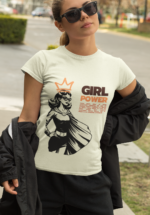 Girl Power Graphic T-Shirt for Women - Image 5