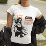Girl Power Graphic T-Shirt for Women
