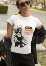 Girl Power Graphic T-Shirt for Women