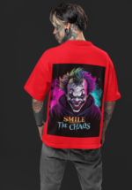 Smile Chaos Oversized T-Shirt - Image 4