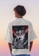 Anime Shadow Oversized T-Shirt - Image 2