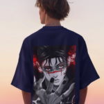 Anime Shadow Oversized T-Shirt