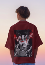 Anime Shadow Oversized T-Shirt - Image 4