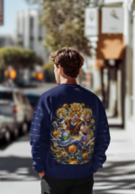 Saiyan Warriors Graphic Sweatshirt for Men - Image 3