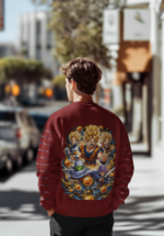 Saiyan Warriors Graphic Sweatshirt for Men - Image 4