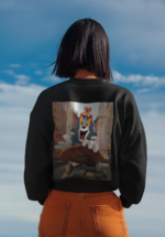 "Tom & Jerry" Skateboard Chase Premium Graphic Sweatshirt