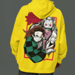 Demon Slayer Tanjiro Nezuko Anime Hoodie