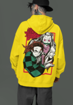 Demon Slayer Tanjiro Nezuko Anime Hoodie