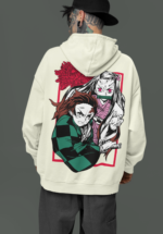 Demon Slayer Tanjiro Nezuko Anime Hoodie - Image 7