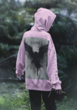 "Lost But Not Weak" Dark Angel Graphic Premium Hoodie - Image 2