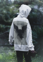 "Lost But Not Weak" Dark Angel Graphic Premium Hoodie