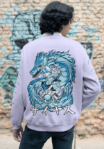 Saiyan Dragon Graphic Sweatshirt for Men - Image 4