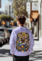 Saiyan Warriors Graphic Sweatshirt for Men - Image 5