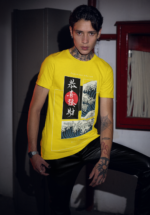 Japanese Wave Graphic Oversized T-Shirt for Men - Image 2