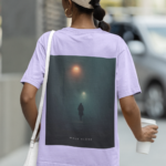 "Walk Alone" Cinematic Street Graphic Oversized Tee