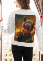 "Blind Justice" Demon Soul Graphic Premium Sweatshirt - Image 4