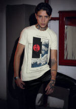 Japanese Wave Graphic Oversized T-Shirt for Men - Image 6