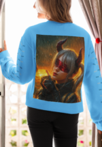 "Blind Justice" Demon Soul Graphic Premium Sweatshirt - Image 5