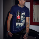 Japanese Wave Graphic Oversized T-Shirt for Men