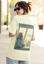 "Thinking Too Much" Lofi Aesthetic Graphic Oversized Tee - Image 5
