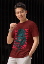 Urban Demon Graphic Oversized T-Shirt for Men - Image 5