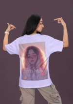 "Lost in Music" Aesthetic Anime Graphic Oversized Tee