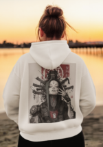 "Cyber Samurai" Techwear Graphic Premium Hoodie - Image 5