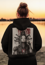 "Cyber Samurai" Techwear Graphic Premium Hoodie