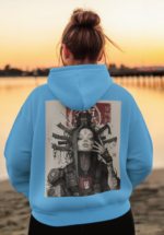 "Cyber Samurai" Techwear Graphic Premium Hoodie - Image 6