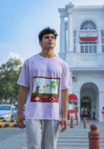 Retro Gaming Graphic Oversized T-Shirt for Men - Image 3