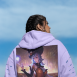 "Mystic Sorceress" Fantasy Graphic Premium Hoodie