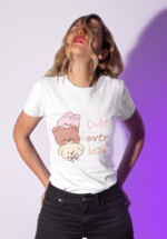 Cute Overload Graphic T-Shirt for Women - Image 4