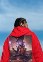 "Mystic Sorceress" Fantasy Graphic Premium Hoodie - Image 5