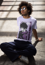 Anime Graphic Oversized T-Shirt – Streetwear Bold Character Print Tee - Image 3