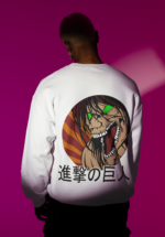 Titan Anime Graphic Sweatshirt for Men - Image 2